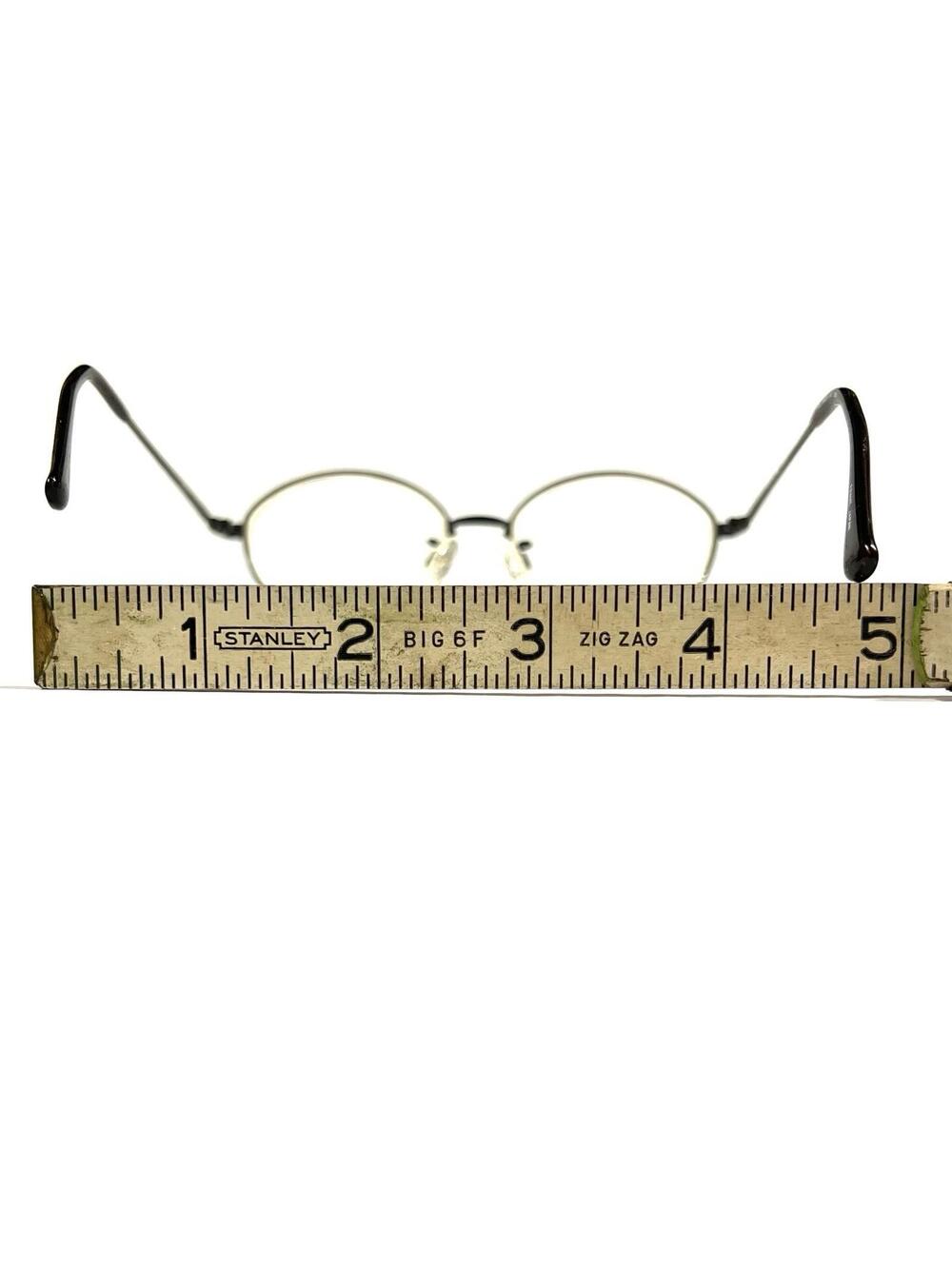 Tiara Eyeglasses Mod-714 DBU 53-16-140 FRAMES ONLY Metal Made In Japan - Picture 10 of 15
